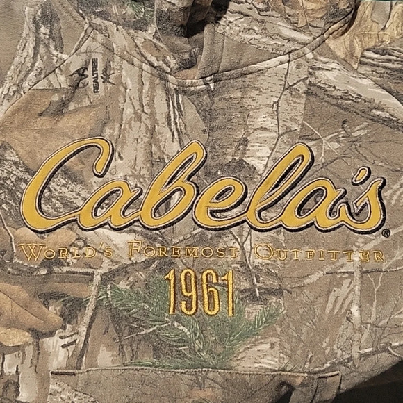 Cabela's‎ Outfitters  RealTree Xtra Camo Youth Hoodie Sweatshirt Size Medium - Picture 14 of 14